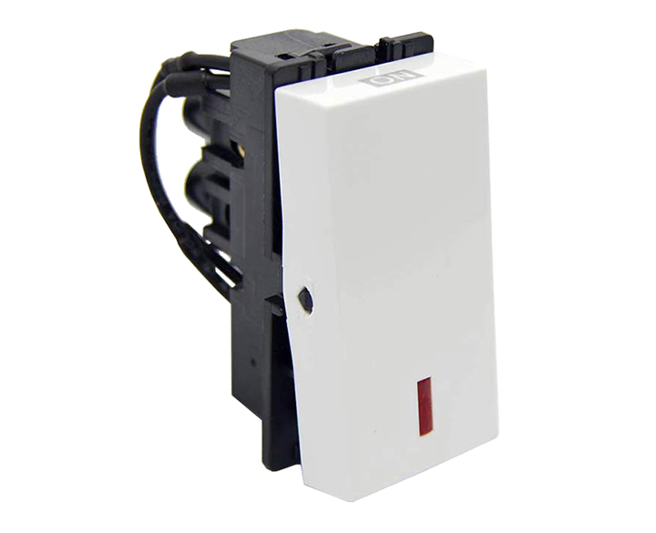 16A 1 Way Switch with Indicator AHFSXIW161