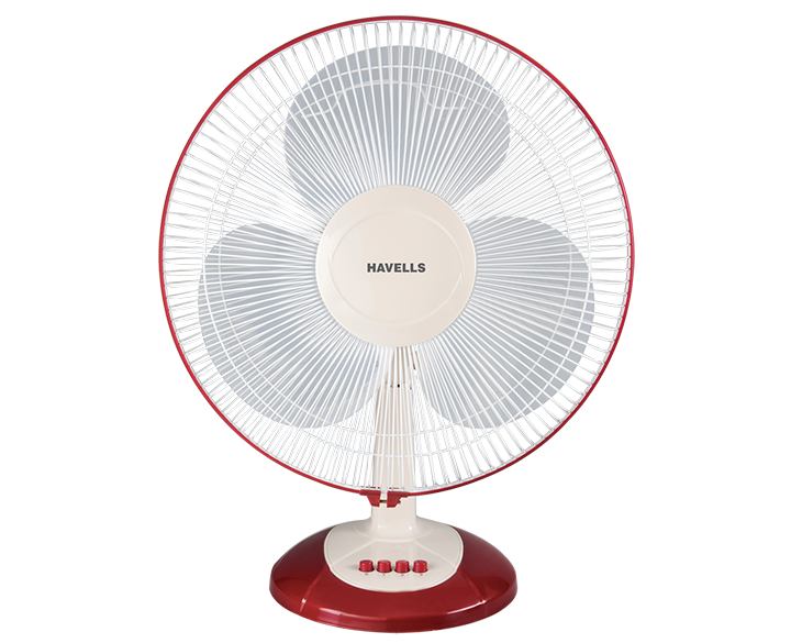 Havells-Table-Fan-Swing-LX--Red-White