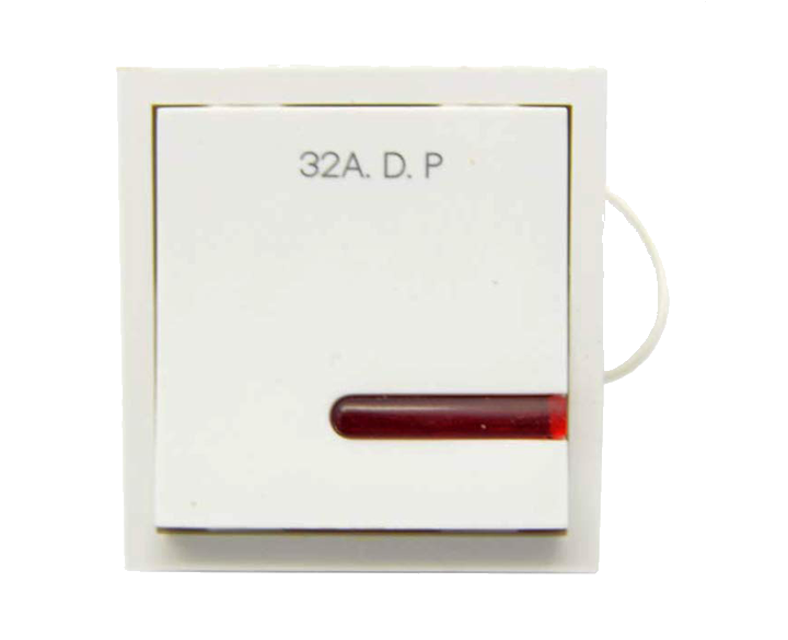 Deluxe 32A DP Switch with Indicator 9025D