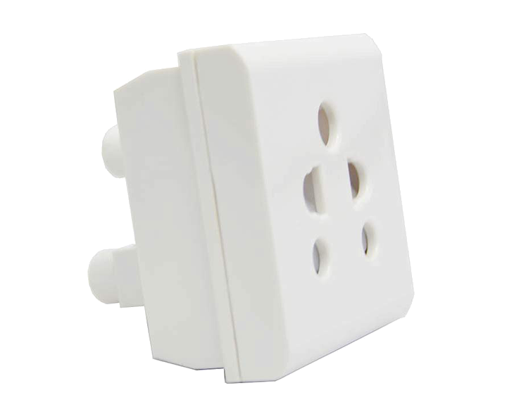 Gama-2-In-1-Socket-6A-Modular-Switches-White