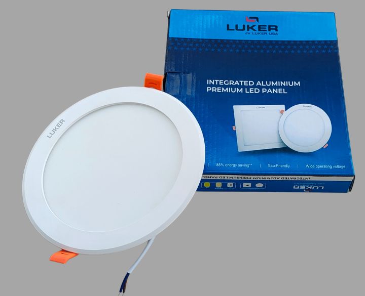 Liviano LED Concealed Round Panel White Body