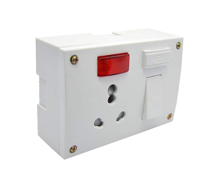 Switch socket Combined 15A With Box