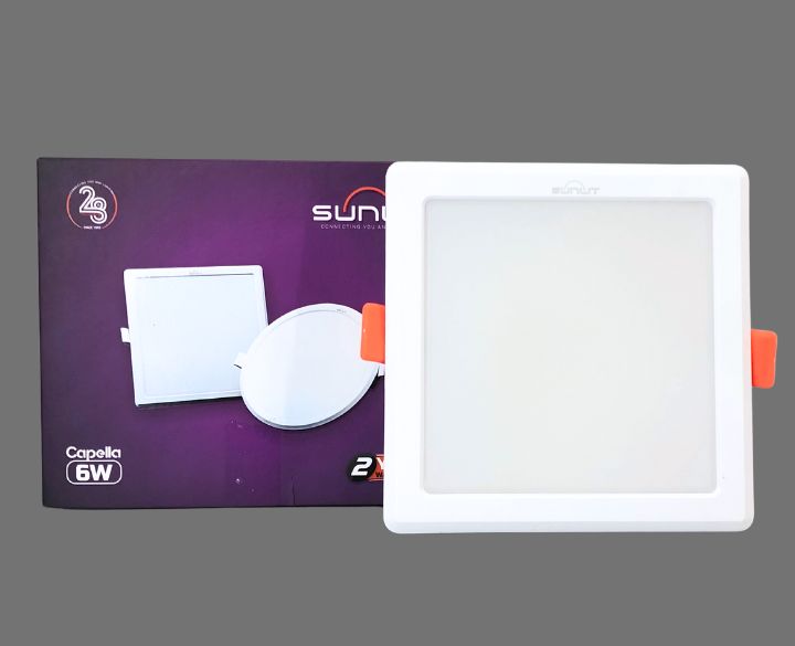 LED Concealed Square Panel White Body