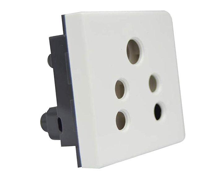 Tito-2In-1-Socket-6A-ModularSwitches-White