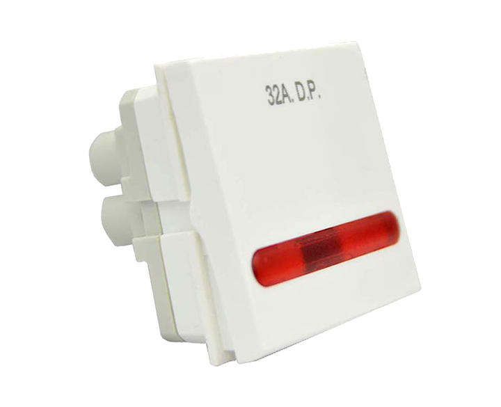 Tito-DP32A-SwitchwithInd-ModularSwitches-White